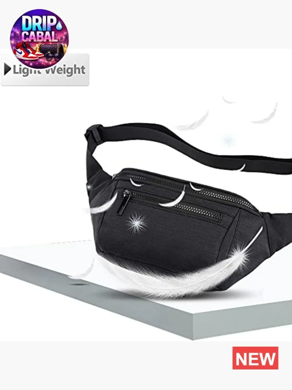 Fanny Pack Crossbody Waist Bag Belt Bag Travel Running Hiking Cycling Hands-Free - Picture 6 of 6